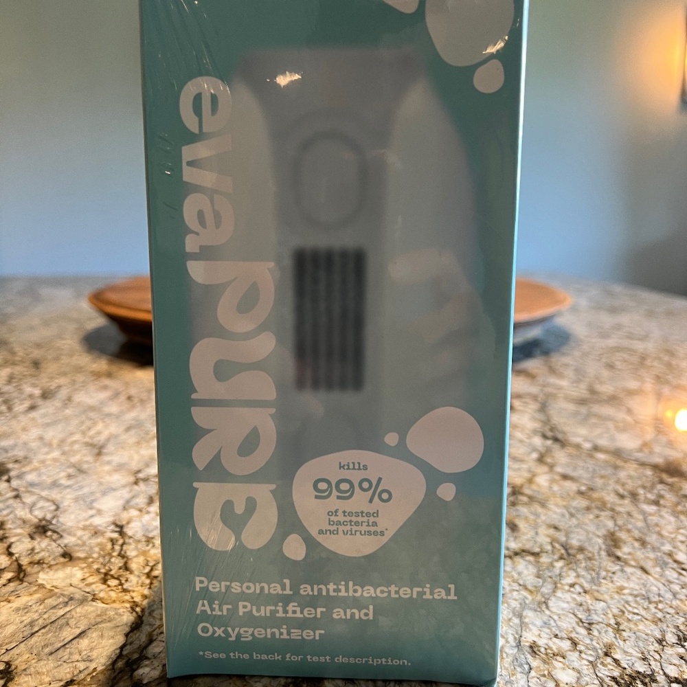 evaPure - personal Antibacterial Air Purifier and Oxygenizer